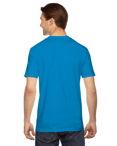 TEAL Unisex Fine Jersey Short-Sleeve T-Shirt by American Apparel - T ...