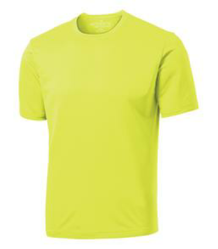 neon yellow shirt men's
